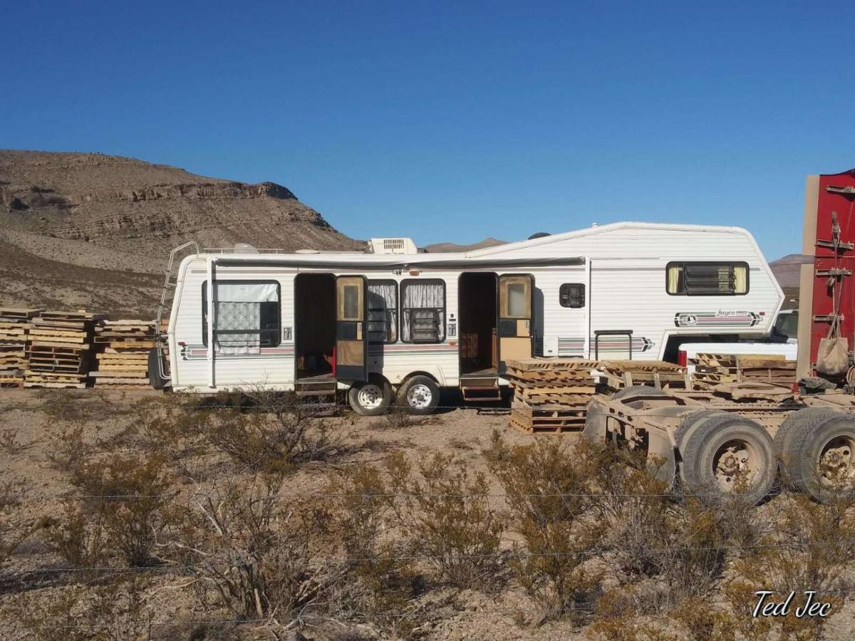 Camping At Desert Gardens Oasis In Lobo, Tx Van Horn Exteriér fotografie